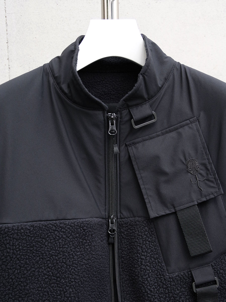 STYLING | D-VEC×ALMOSTBLACK - POLARTEC WIND PRO. | LOOM OSAKA