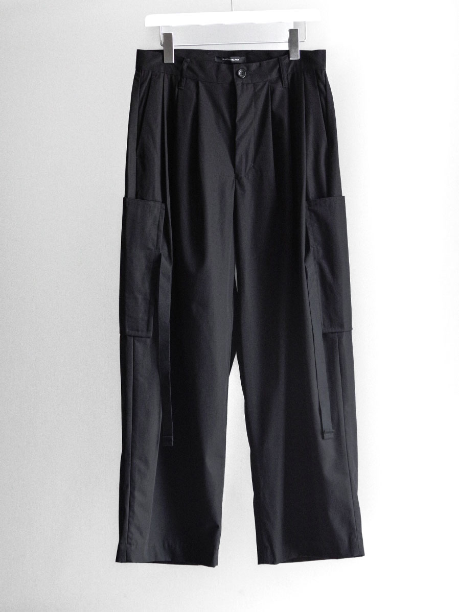 BLACK PEACE NOW ハーフパンツ コウモリ燕尾風 2WAY SIDE ZIP和柄WIDE PANTS【紫金魚】 | NIER CLOTHING