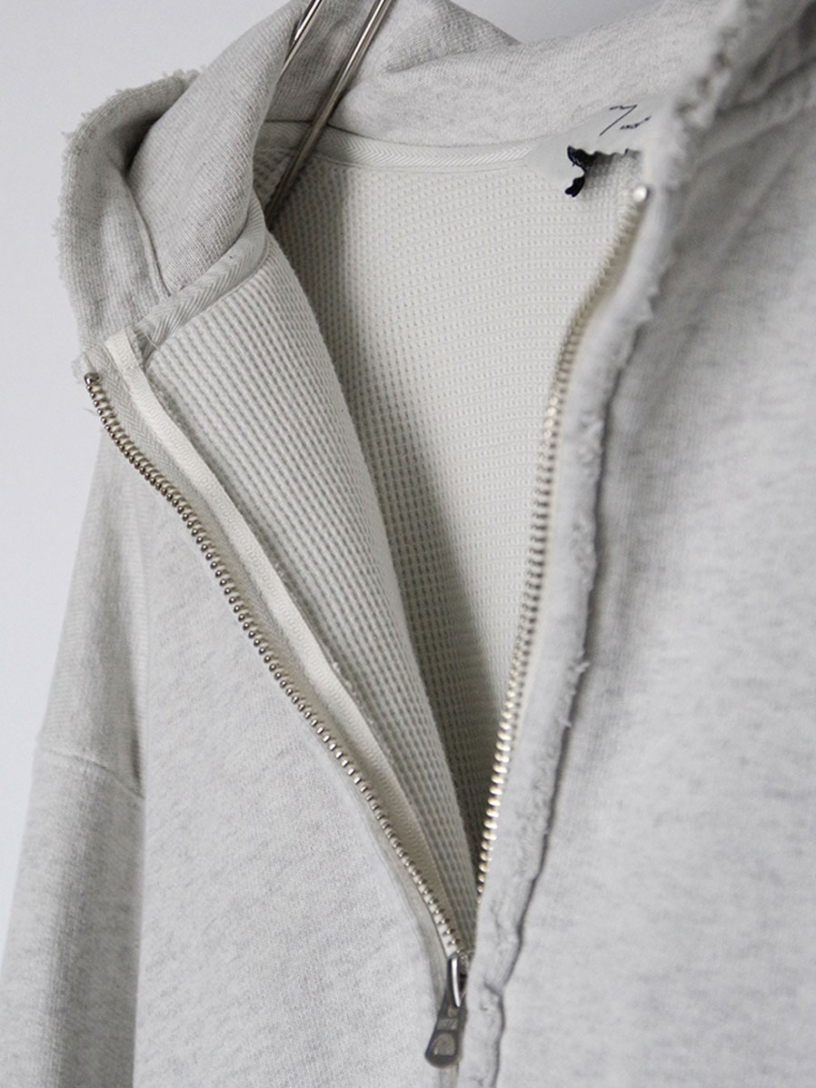 まえANCELLM ZIP-UP HOODIE 同型同色 ANCELLM ZIPUP HOODIE BLACK 通販ページ octavia[オクタヴィア]
