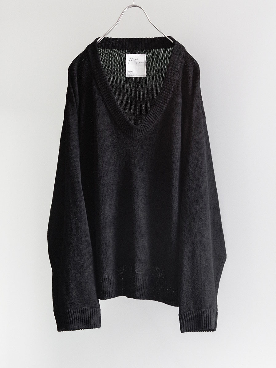 【新品未使用✨】nagonstans layered-neck pullover nagonstans ナゴンスタンス layered neck pullover