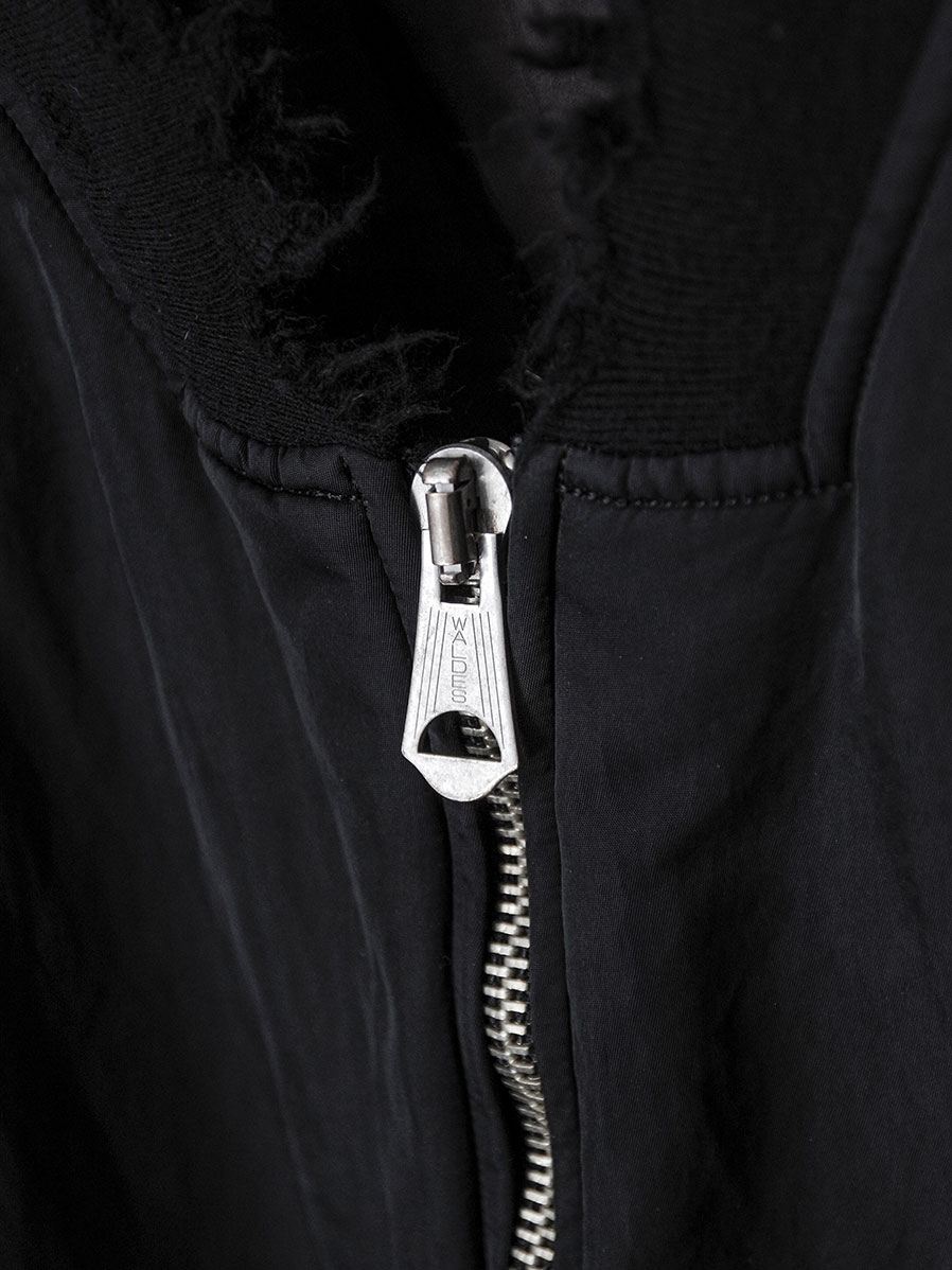 ANCELLM 25AW “FADED ボンバージャケット” ブラック サイズ2 FADED BOMBER JACKET(BLACK) – ANCELLM