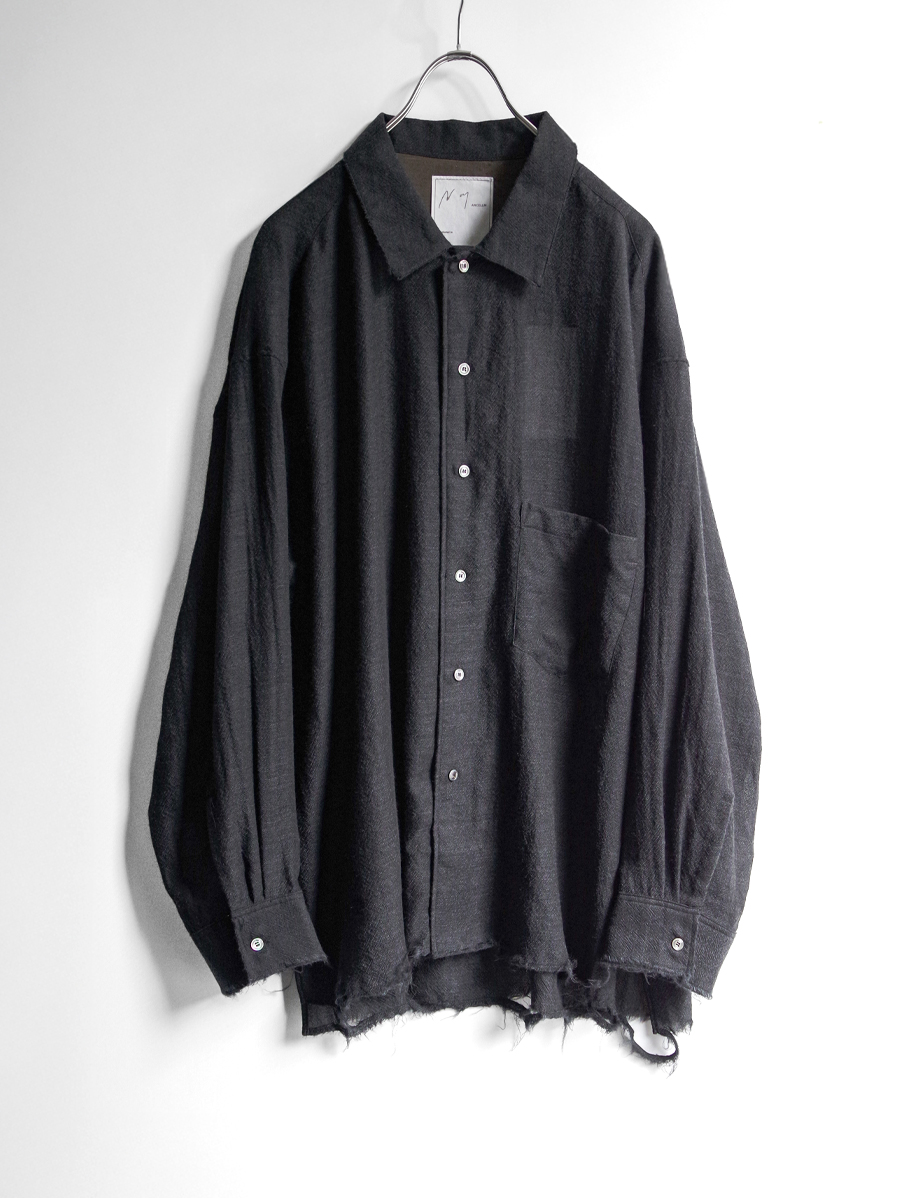 トップス ANCELLM 25AW WOOL KERSEY SHIRT 2025AW】 ANCELLM (アンセルム) 