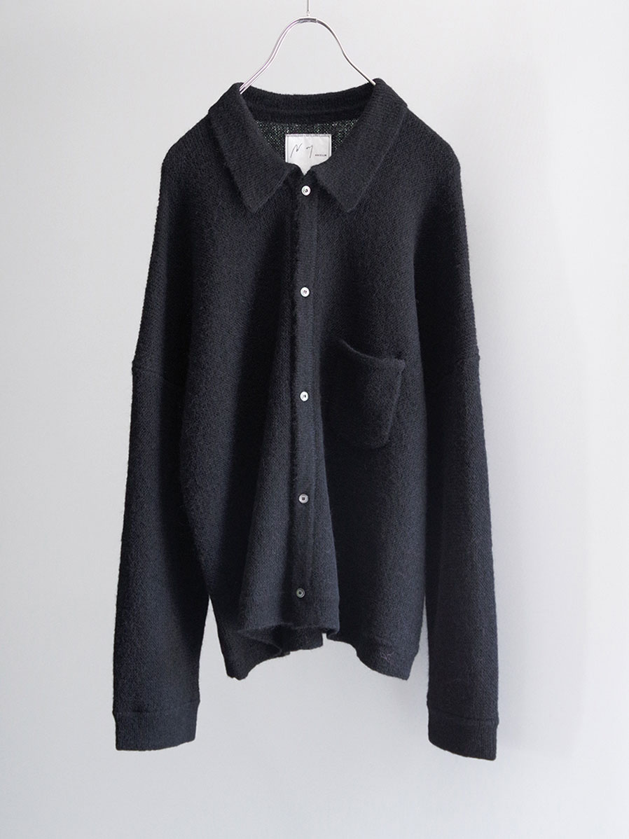 トップス 25AW ANCELLM KIMONO KNIT SHIRT RED 1 2025AW】 ANCELLM (アンセルム) 