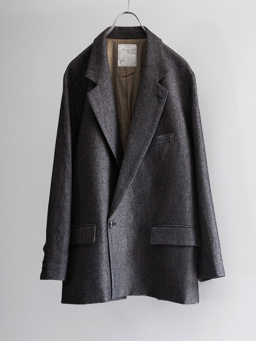 ジャケット・アウター ancellm DOUBLE-BREASTED COAT(BLACK) 36_11b0886c-cae8-47d6-9f1b-