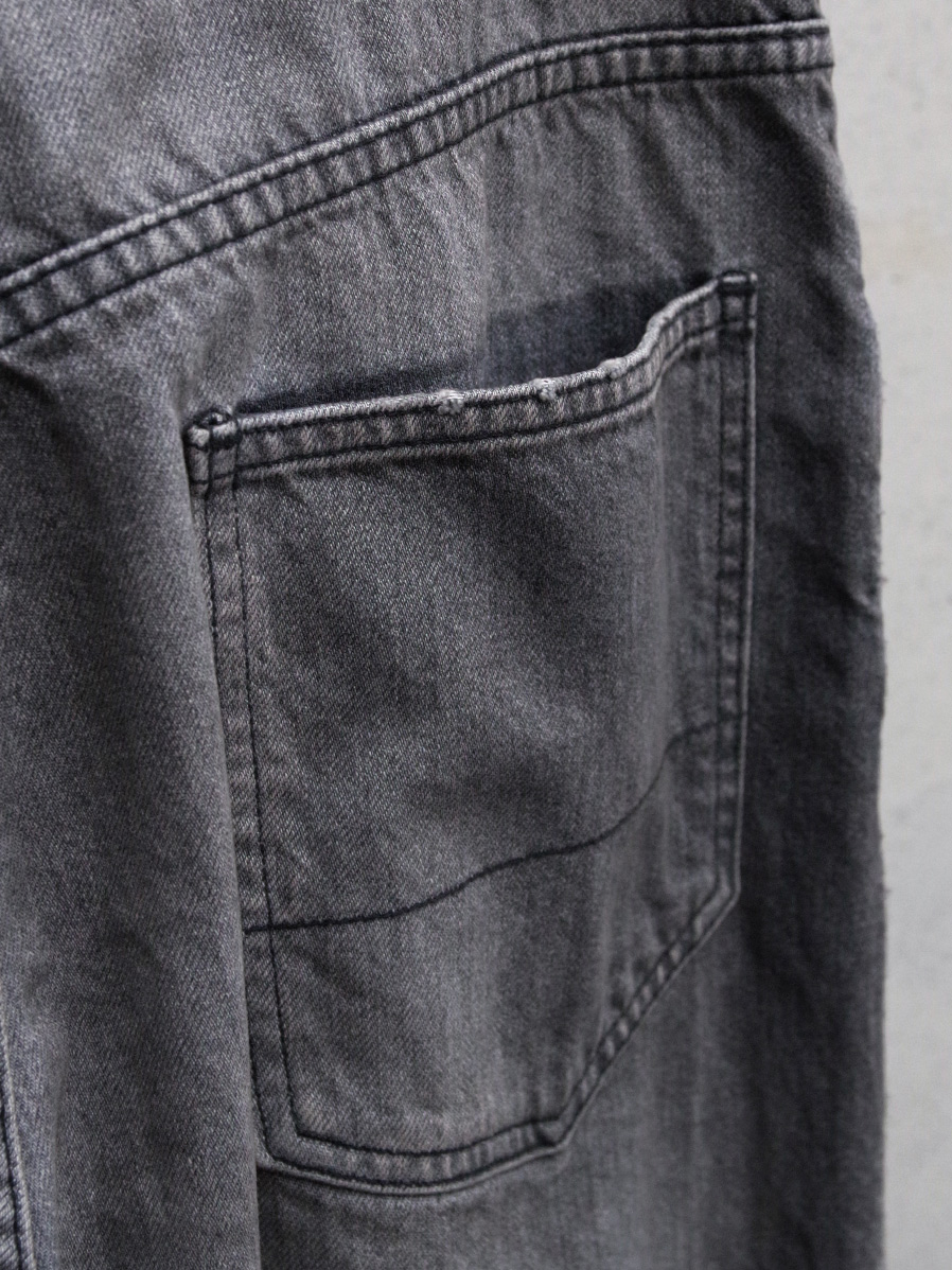 パンツ ancellm 25SS aging straight 5p denim 1 アンセルム ANCELLM 25SS AGING STRAIGHT 5P DENIM PANTS
