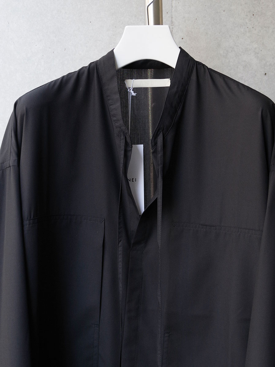ANEI (アーネイ) ZIPUP SHIRT A / ジップアップシャツ A