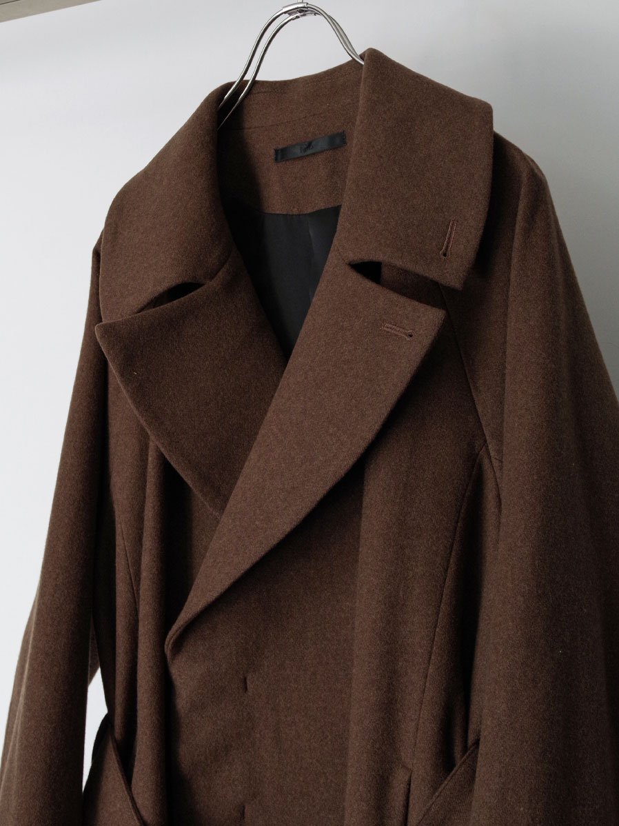 新品未使用タグ付き　JUHA ユハ　OVERSIZED TRENCH COAT juha（ユハ）の「BELTED OVER COAT（トレンチコート）」 - WEAR