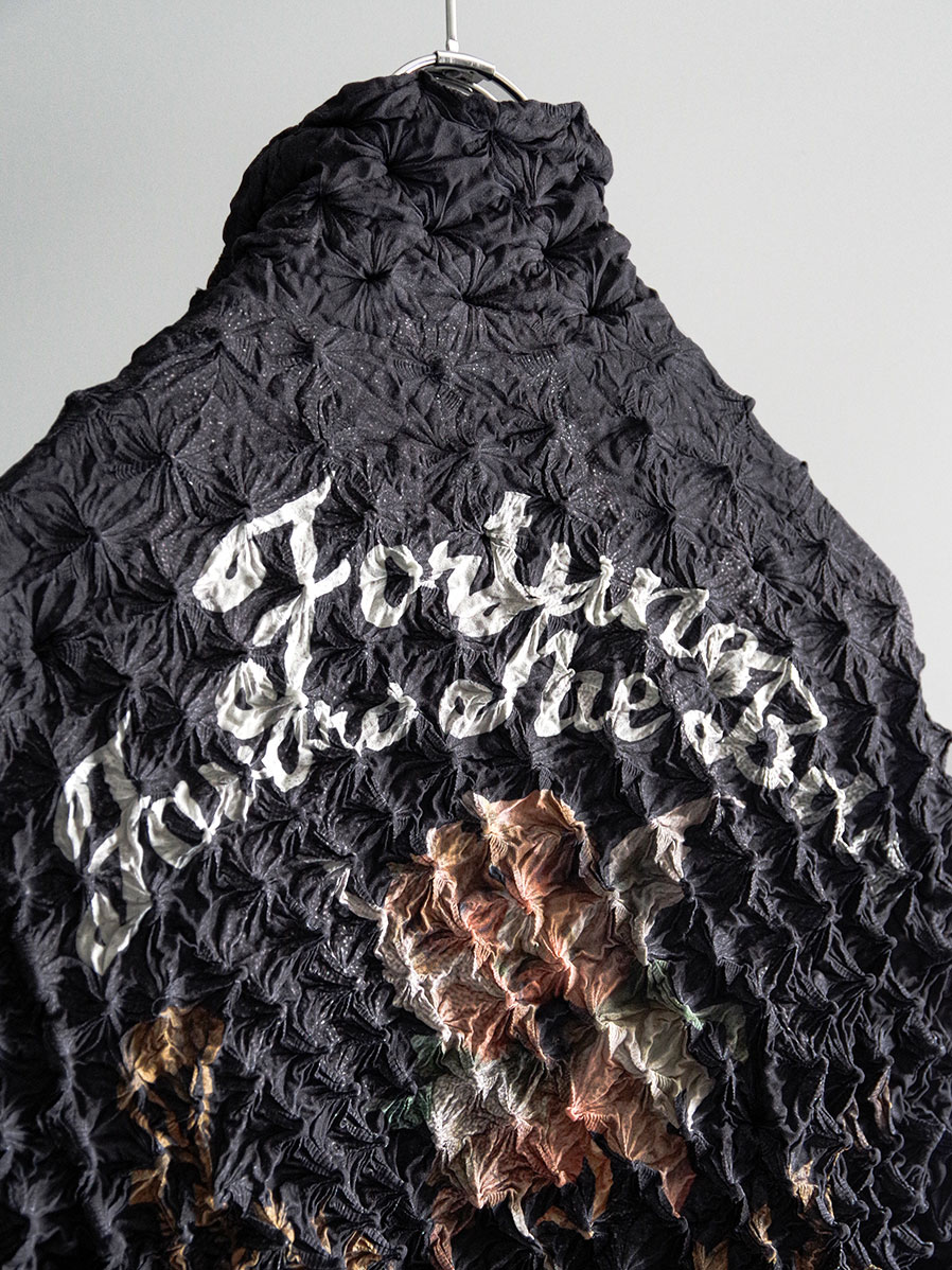 ジャケット・アウター 25AW SPIKY PEGASUS BOMBER JACKET - BLACK 25AW】MASU エムエーエスユー / SPIKY PEGASUS BOMBER JACKET