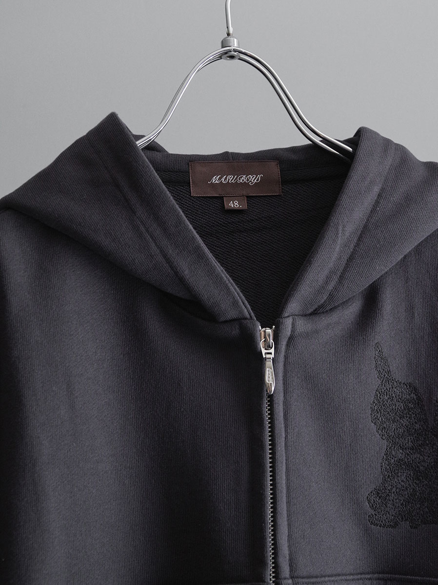 masu パーカー　46 セール】MASU/エムエーエスユー/“MASU BOYS” ZIP-UP HOODIE