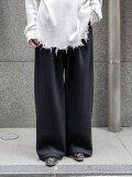 【24AW新作】ancellm wool easy slacks Ancellm 24AW Wool Easy Slacks