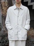 【ANCELLM】 DENIM COVERALL(WHITE) 25SS】ANCELLM DENIM COVERALL(WHITE) ANC-JK44-A | IAAAM