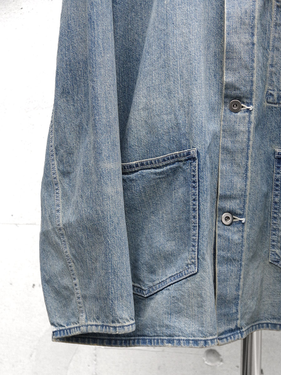 24SS ヨーコサカモト デニムカバーオール YOKO SAKAMOTO(ヨーコサカモト)のデニムカバーオール | YURAGI